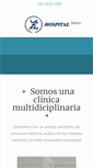 Mobile Screenshot of hospitalriodelaloza.com